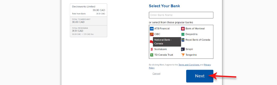 How to Make a Deposit with Bank Transfer? - Step 5